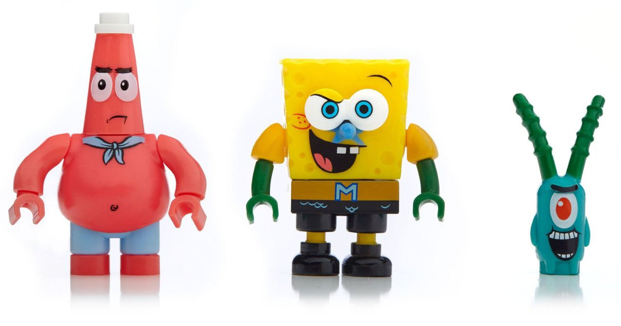 Mega Bloks SpongeBob Invisible Boatmobile Rescue