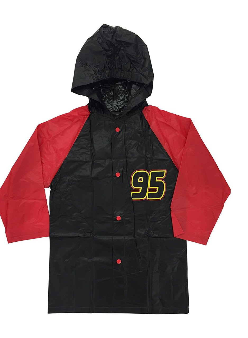 Disney Cars Lightning McQueen Raincoat Slicker