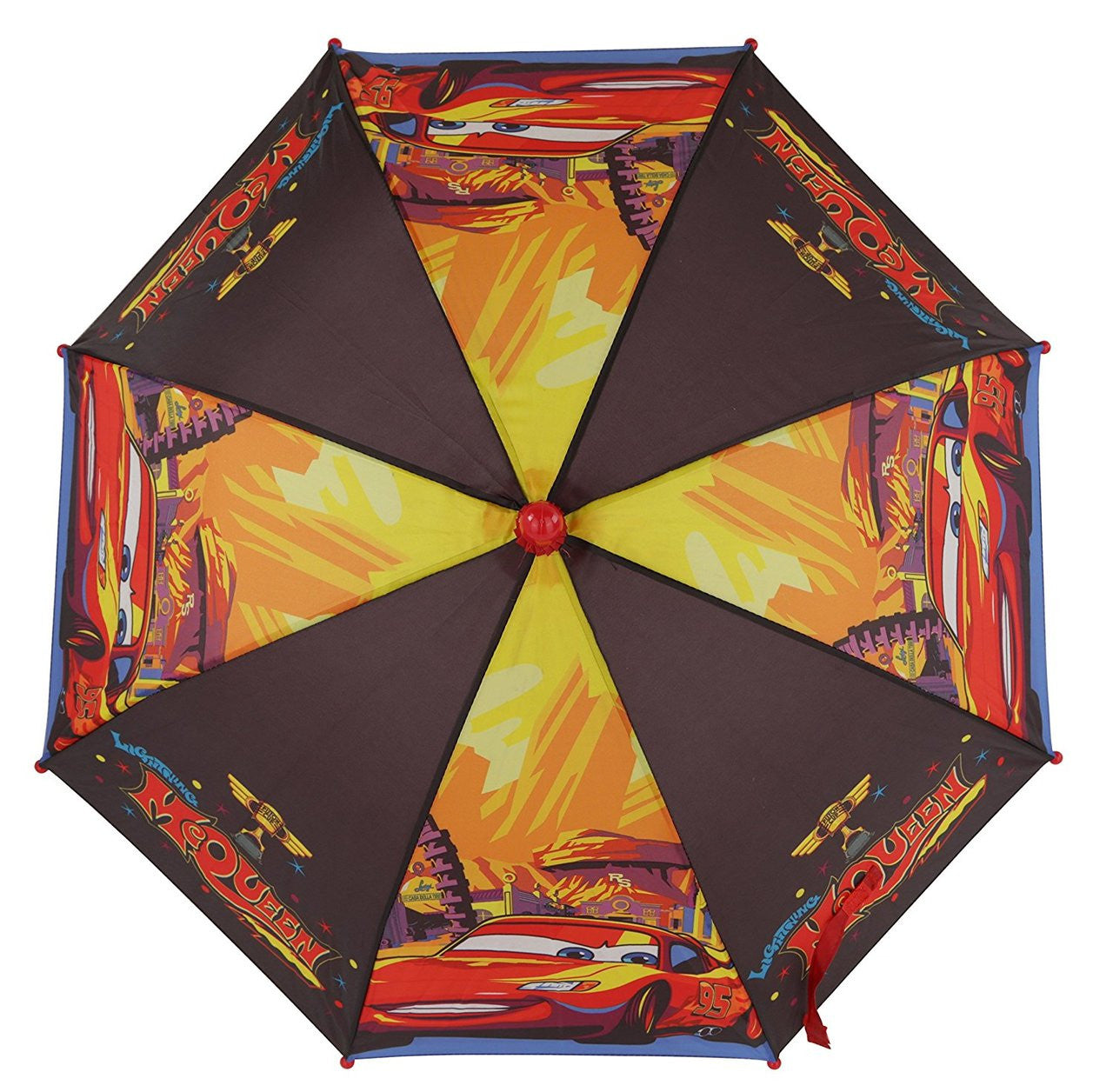 Disney Cars Lightning Mcqueen "Red and Black" Umbrella