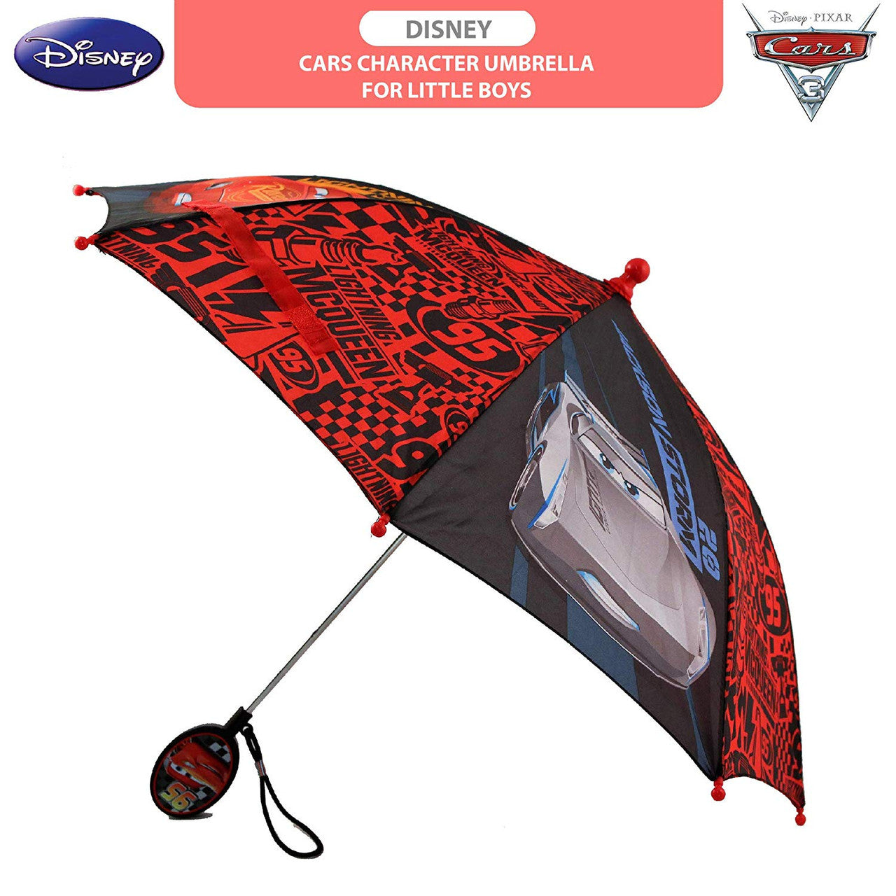Disney Cars Lightening McQueen & Jackson Storm Umbrella