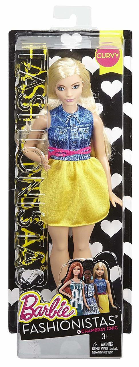 Barbie Fashionistas Doll 22 Chambray Chic