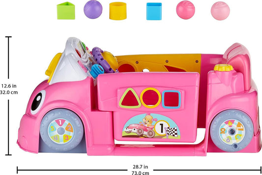 Fisher-Price Baby Learning Toy Laugh & Learn Crawl Around Car Activity Center