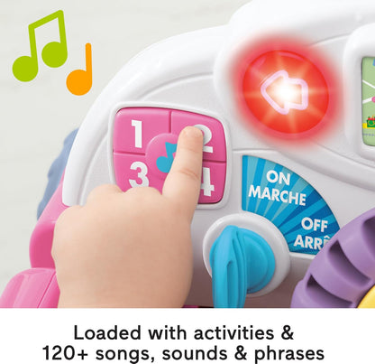 Fisher-Price Baby Learning Toy Laugh & Learn Crawl Around Car Activity Center