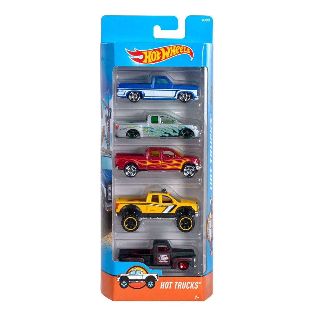 Hot Wheels  Hot Trucks Car Assortment 5-Pack