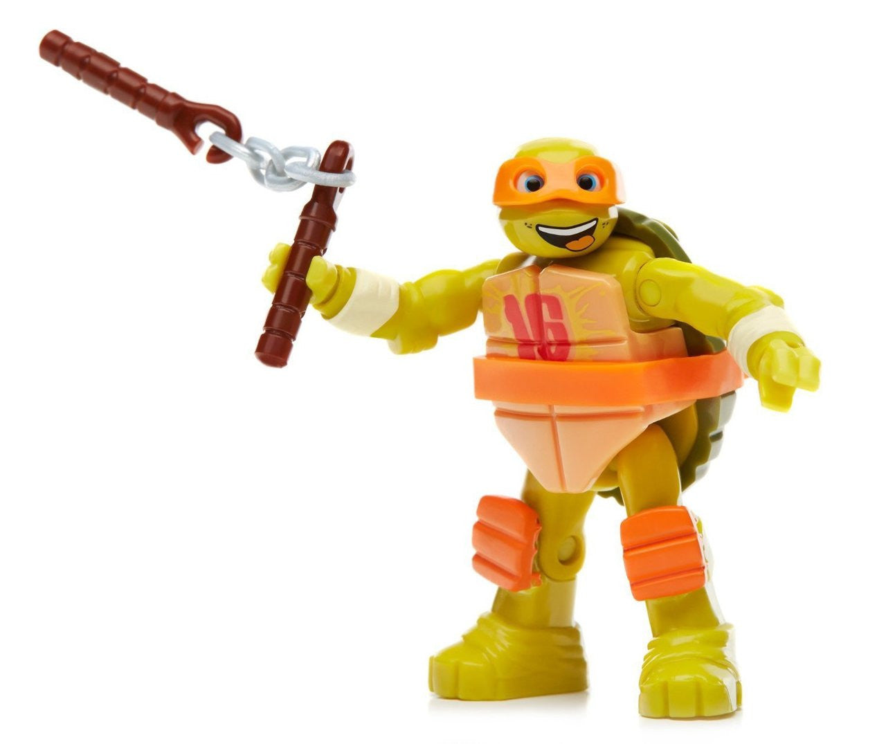 Mega Bloks TMNT 'Michaelangelo Pizza Launcher' Ninja Racers