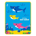 Baby Shark "Shark Party" Silk Touch Throw