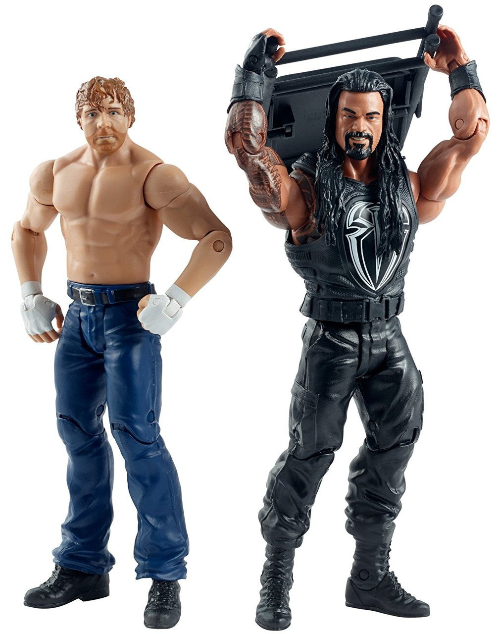 WWE Summer Slam Roman Reigns and Dean Ambrose Figures (2 Pack)