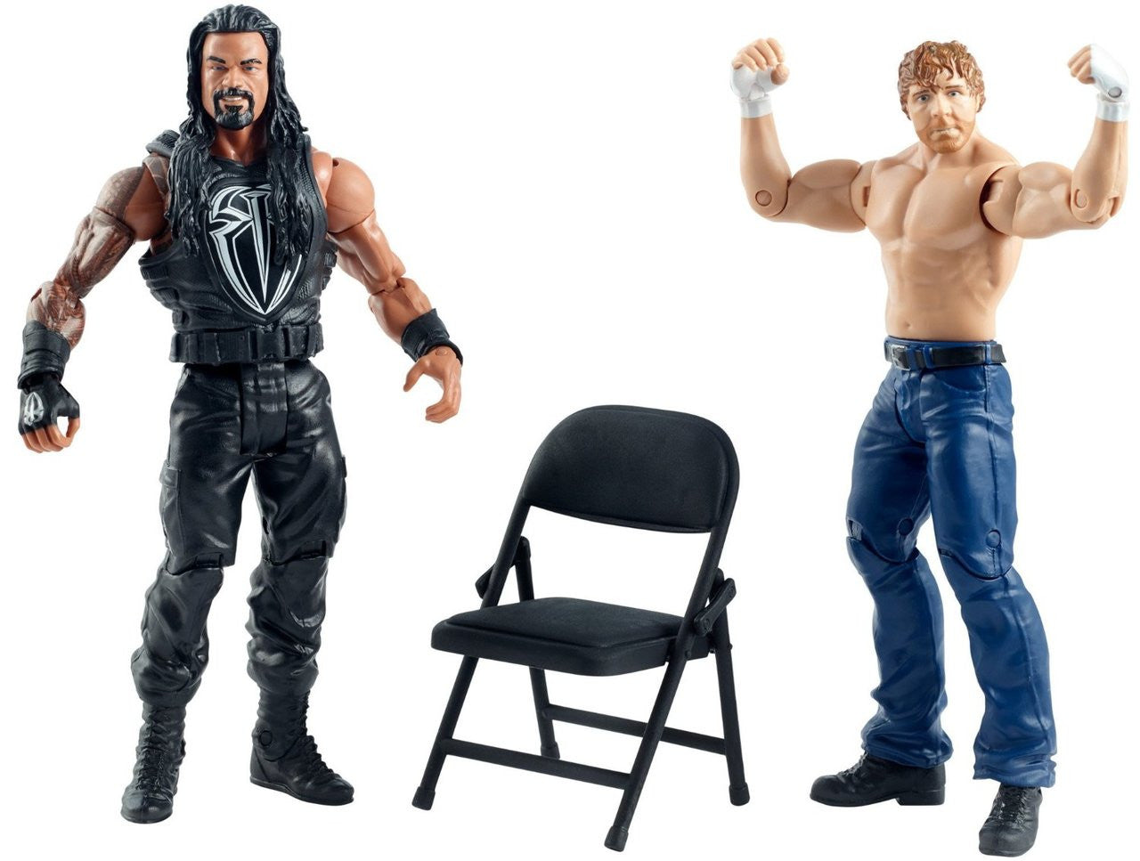WWE Summer Slam Roman Reigns and Dean Ambrose Figures (2 Pack)