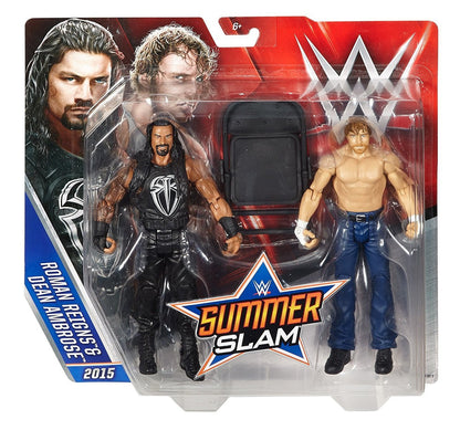 WWE Summer Slam Roman Reigns and Dean Ambrose Figures (2 Pack)