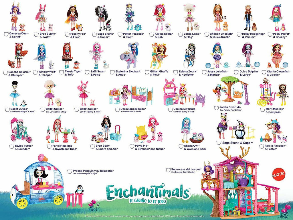 Enchantimals Felicity Fox Doll