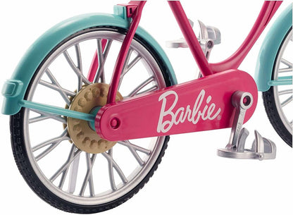 Barbie Bicycle with Basket of Flowers