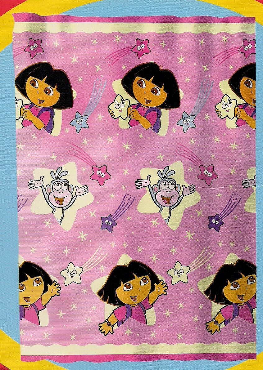 Dora the Explorer Shower Curtain - Shooting Stars