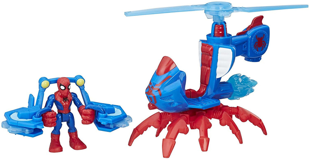 Playskool Heroes Marvel Super Hero Adventures Spider-Man Jet-Copter