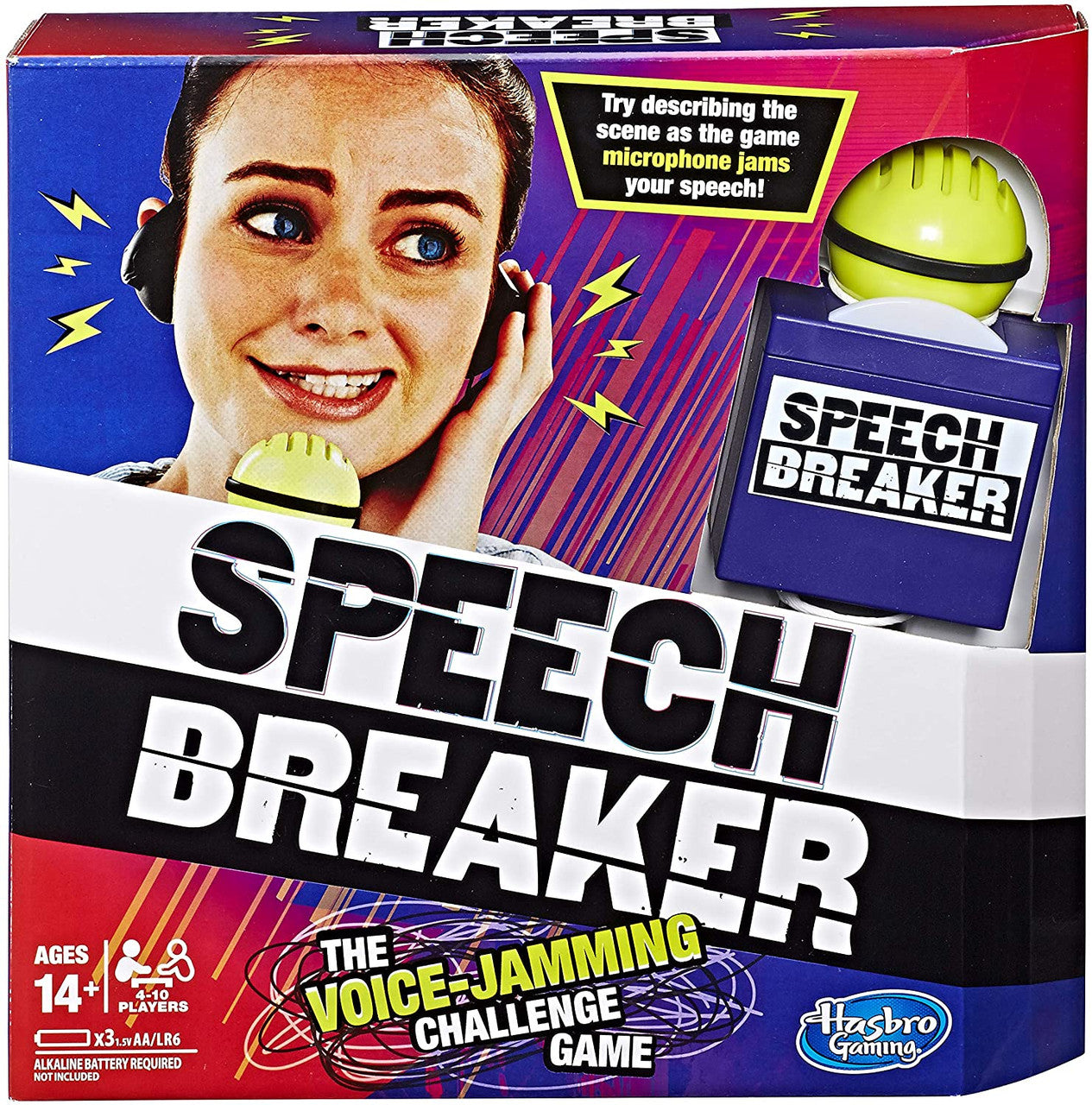 Speech Breaker: The Voice-Jamming Challenge Game