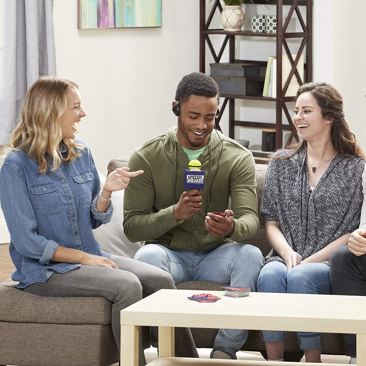 Speech Breaker: The Voice-Jamming Challenge Game