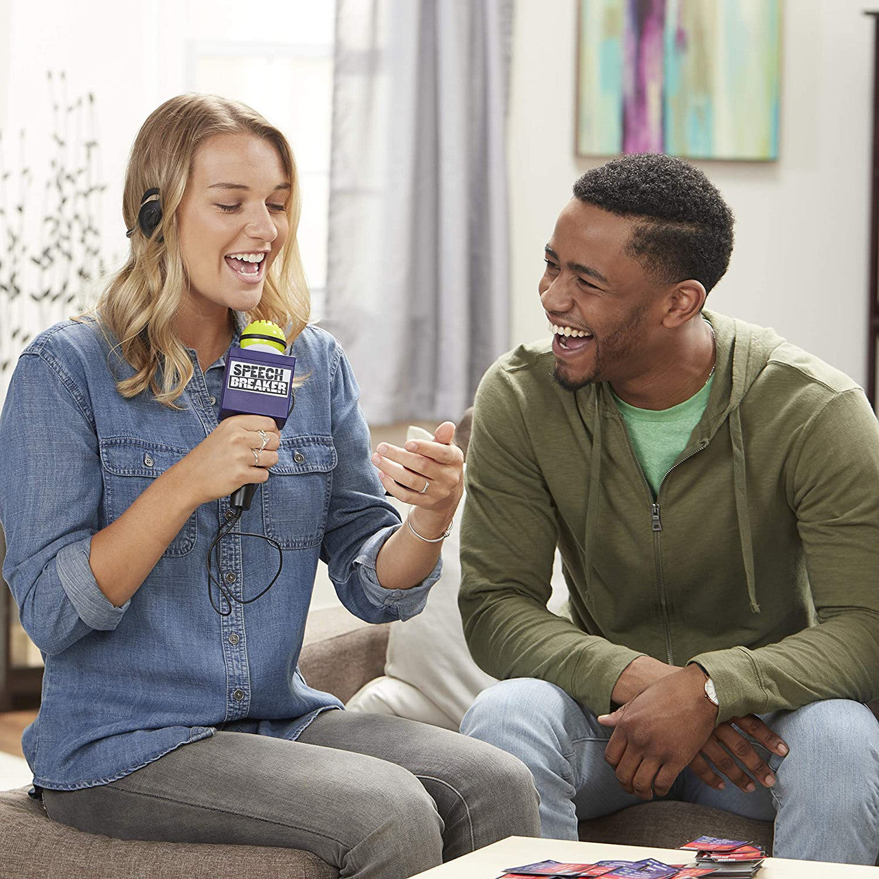 Speech Breaker: The Voice-Jamming Challenge Game