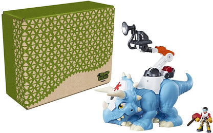 Chomp Squad Playskool Doc Tops and Sam Scrubs Figures