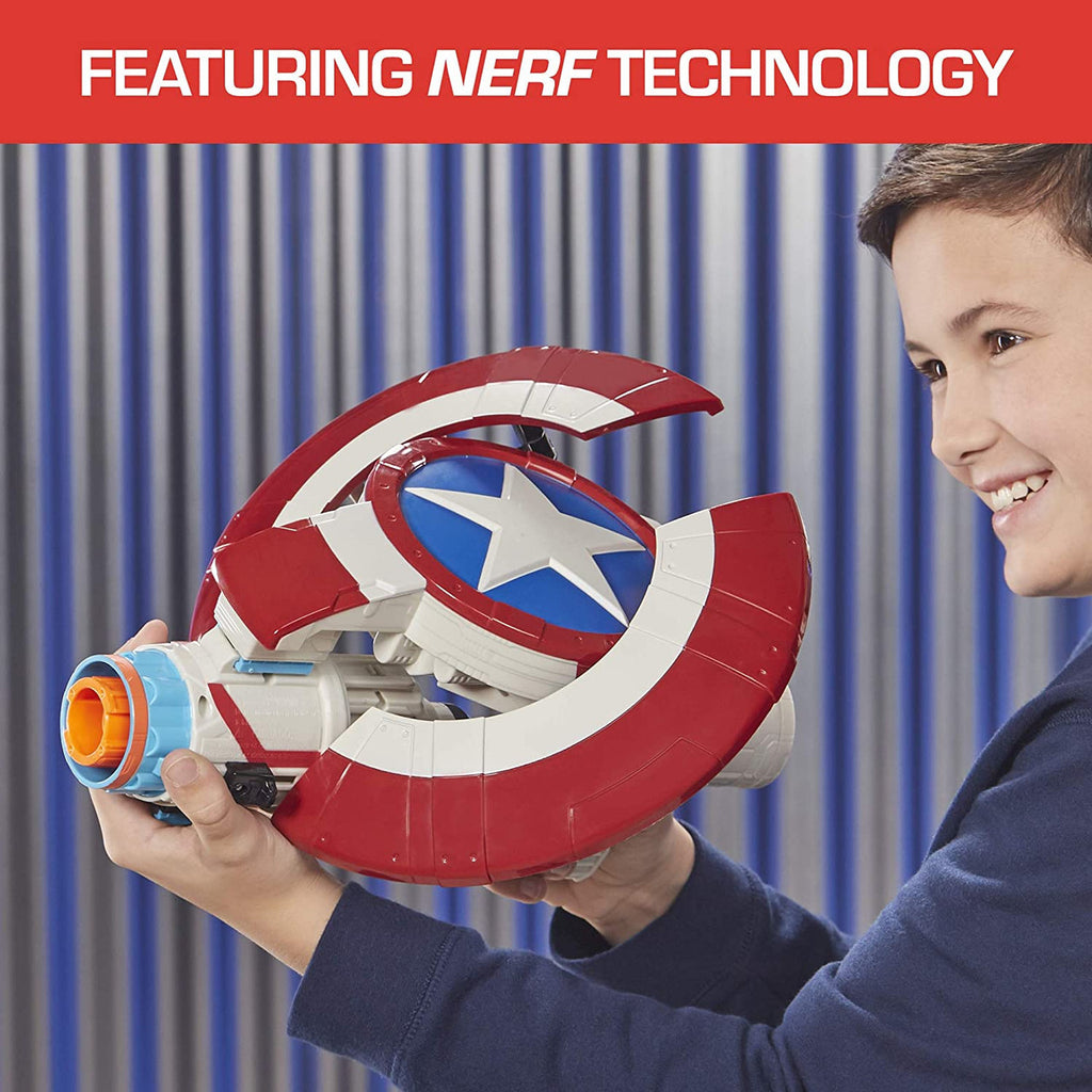 Marvel Avengers Captain America Nerf Assembler Gear