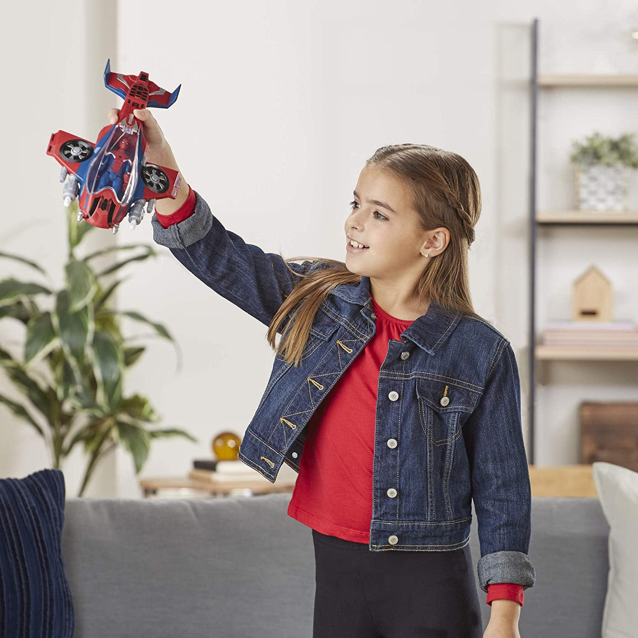 Spider-Man Spider-Jet with Vehicle Toy & Action Figure