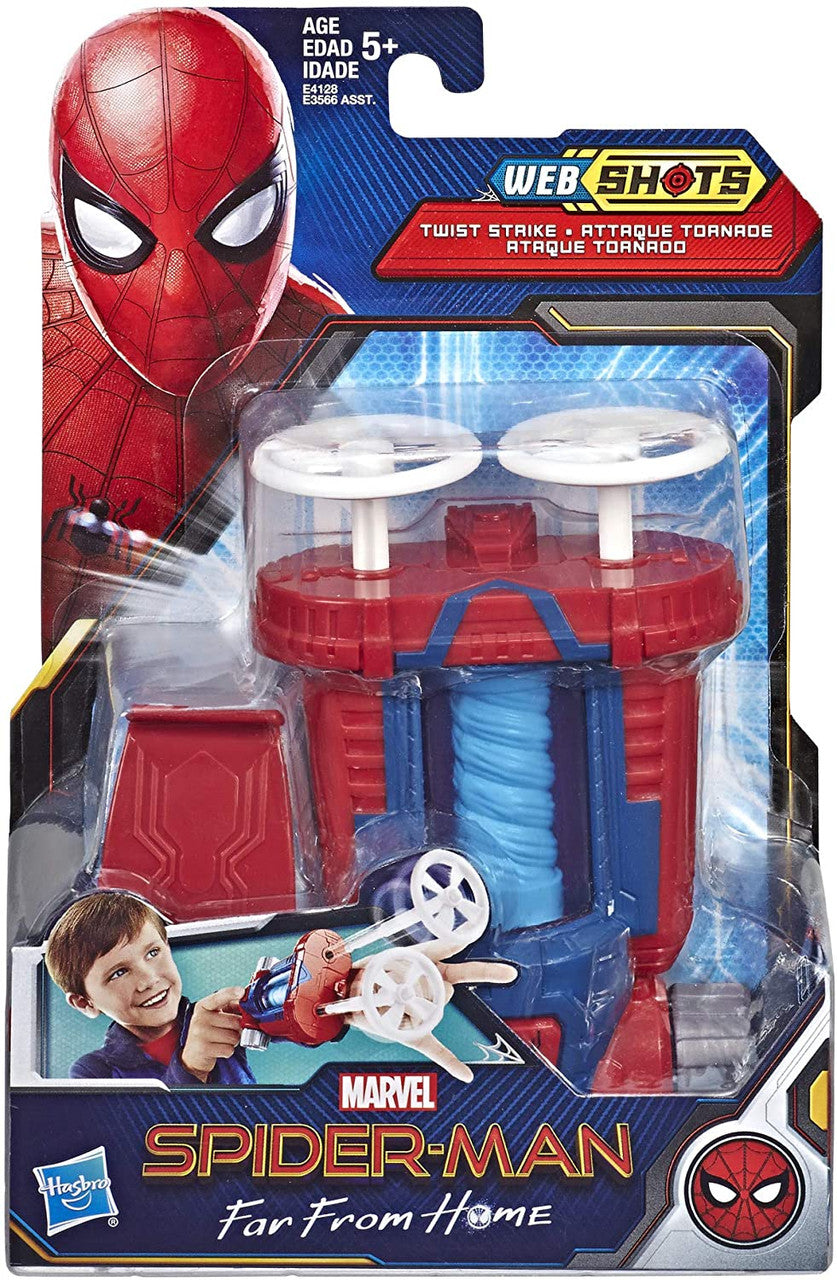 Spider-Man Web Shots Twist Strike Blaster Toy