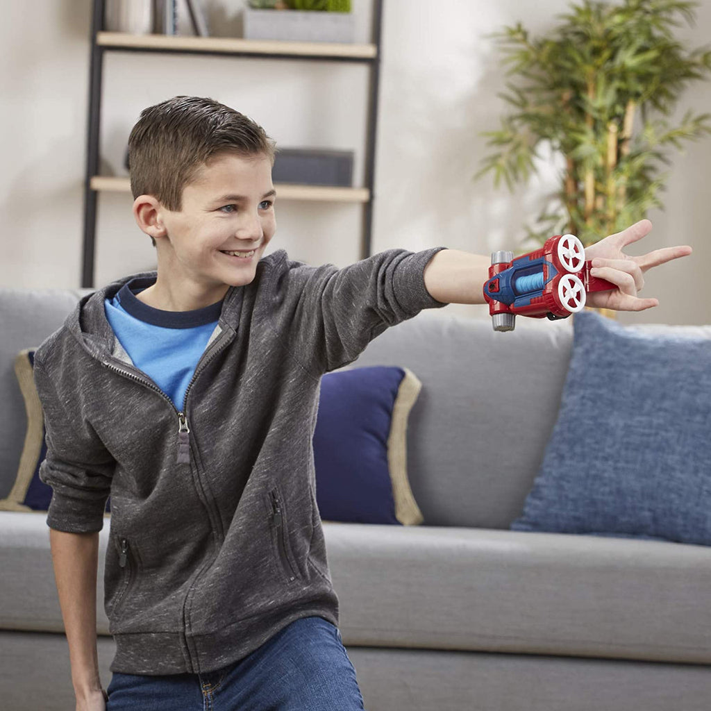 Spider-Man Web Shots Twist Strike Blaster Toy