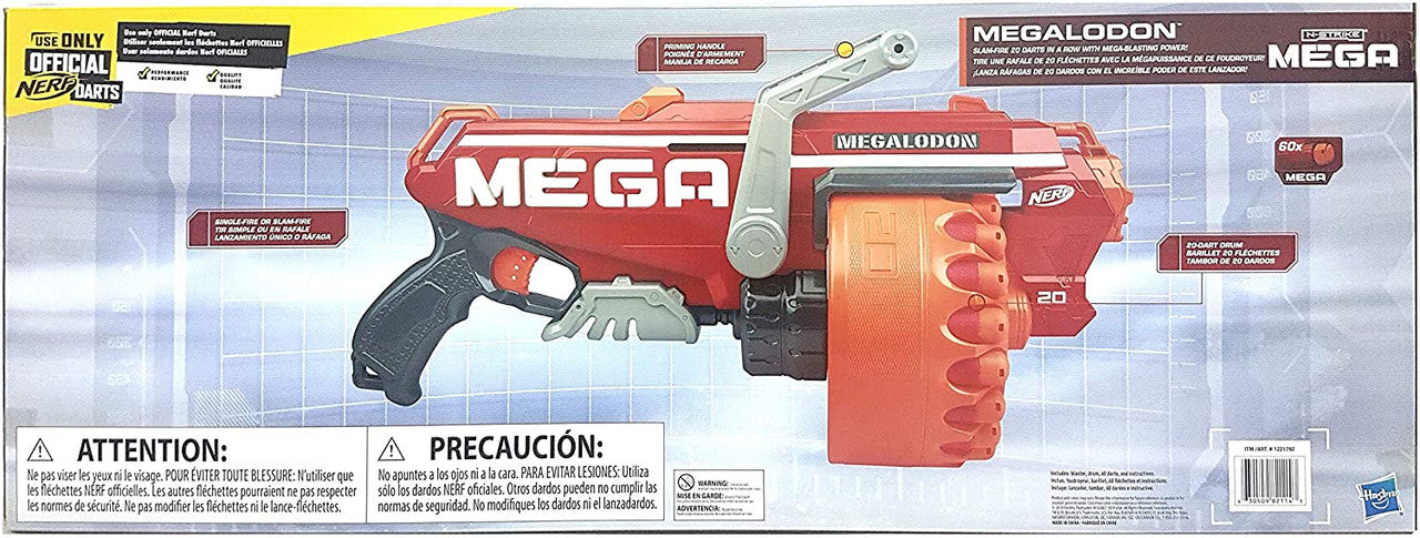 Nerf Megalodon Nerf N-Strike Mega Toy Blaster