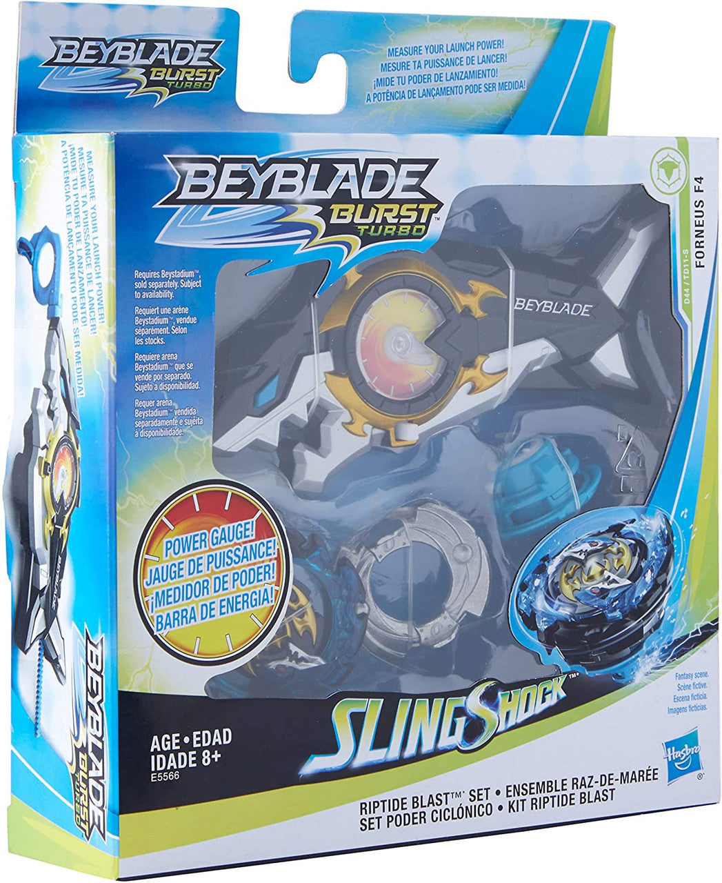 BEYBLADE Burst Turbo Slingshock Riptide Blast Set