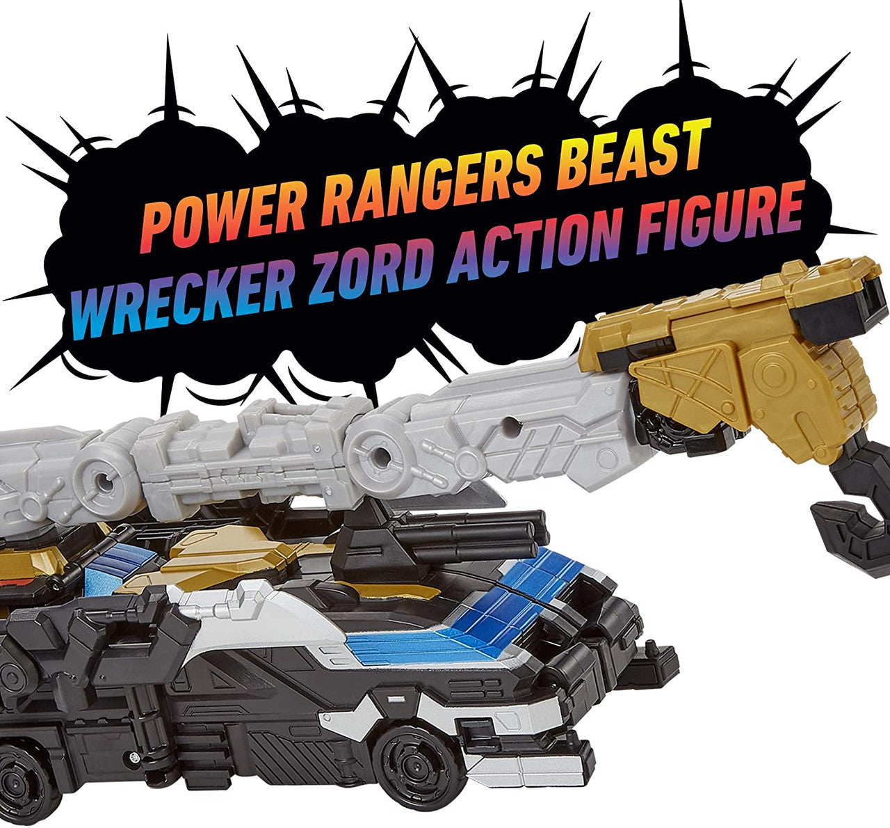 Power Rangers Beast Morphers Beast Wrecker Converting Zord
