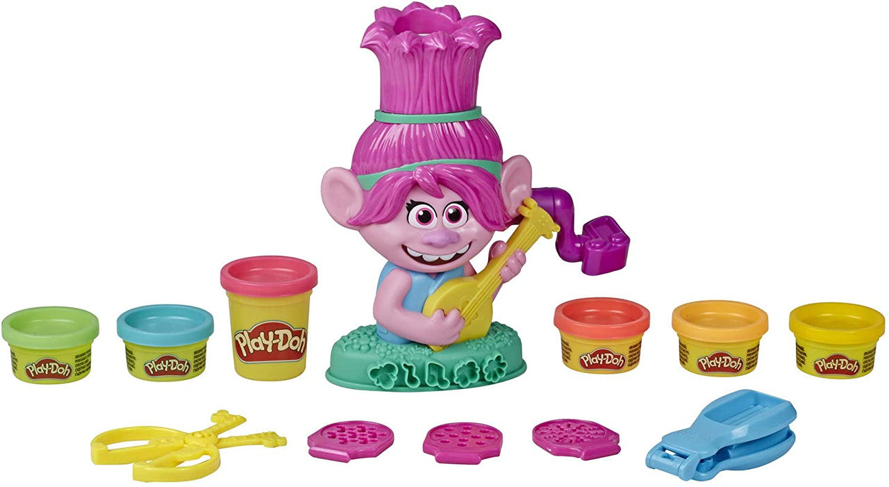 Play-Doh Trolls World Tour Rainbow Hair Poppy Styling Toy