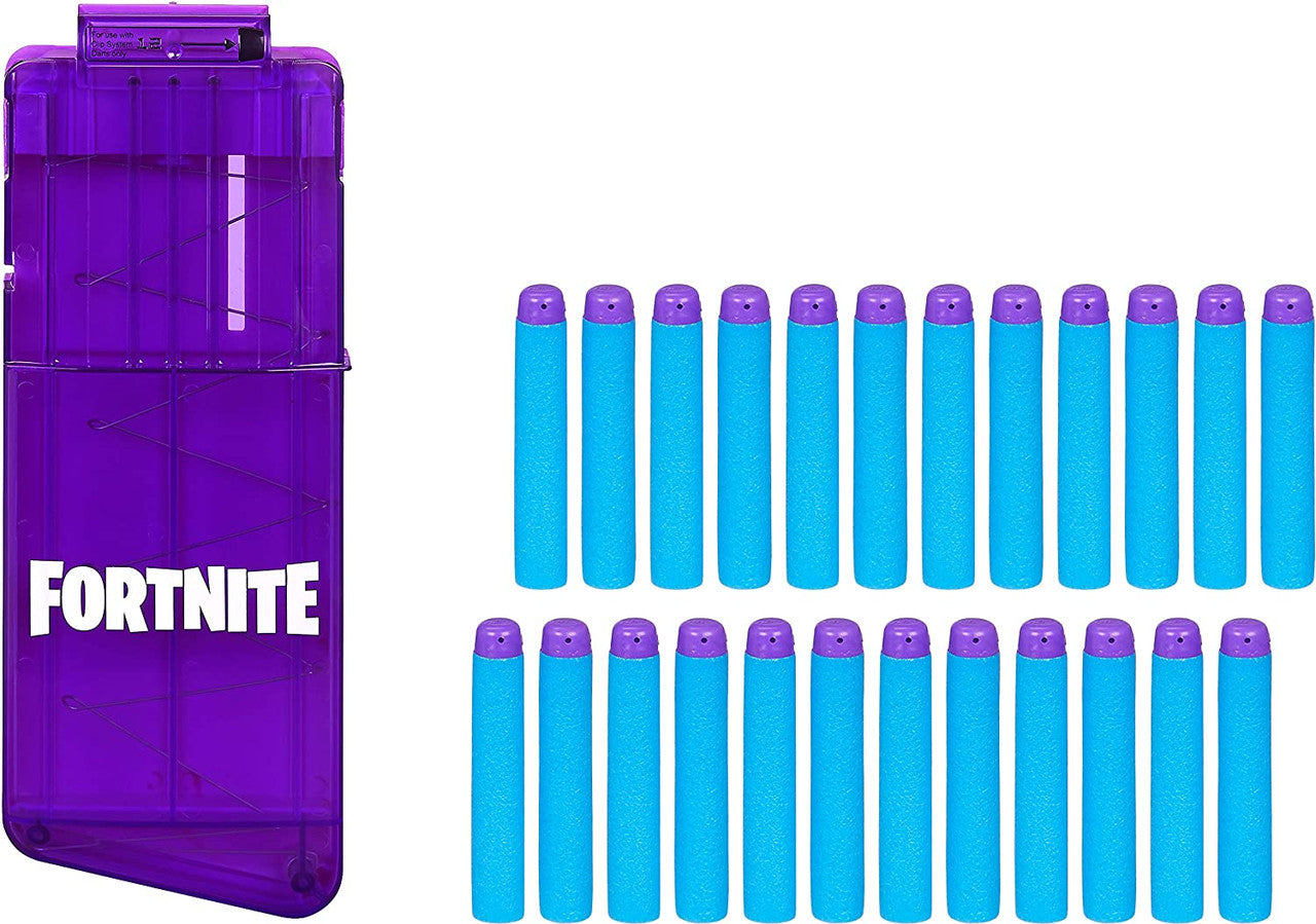 NERF Fortnite 12-Dart Clip & 24 Official Elite Darts