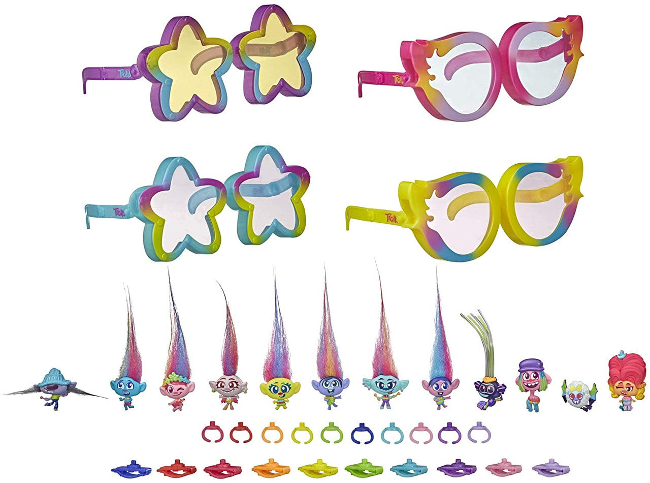 Trolls DreamWorks World Tour Tiny Dancers Rainbow Edition Pack