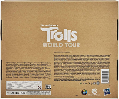 Trolls DreamWorks World Tour Tiny Dancers Rainbow Edition Pack