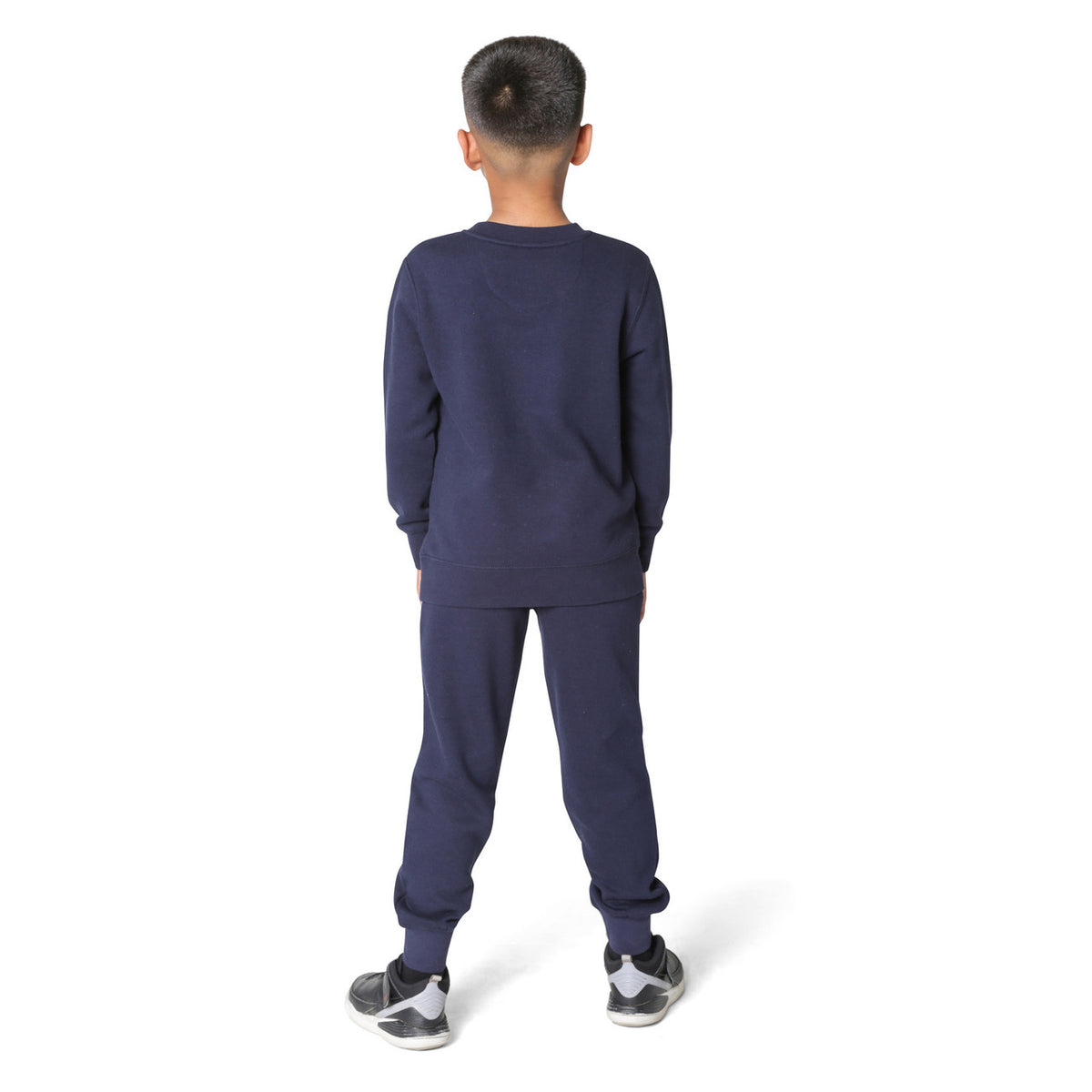 EVERYDAY KIDS Boys’ Fleece Navy Blue Crewneck Sweatshirt