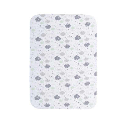 EVERYDAY KIDS 12 Pack Burp Cloths - Sheeps/Clouds/Stars