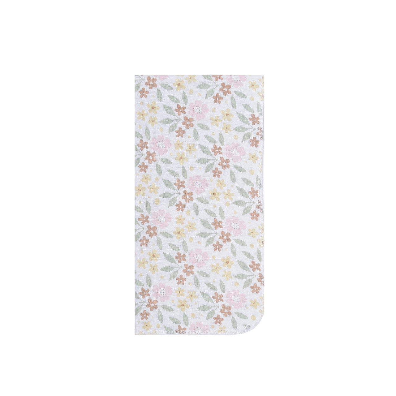 EVERYDAY KIDS 12 Pack Burp Cloths - Woodland/Flowers/Rainbow