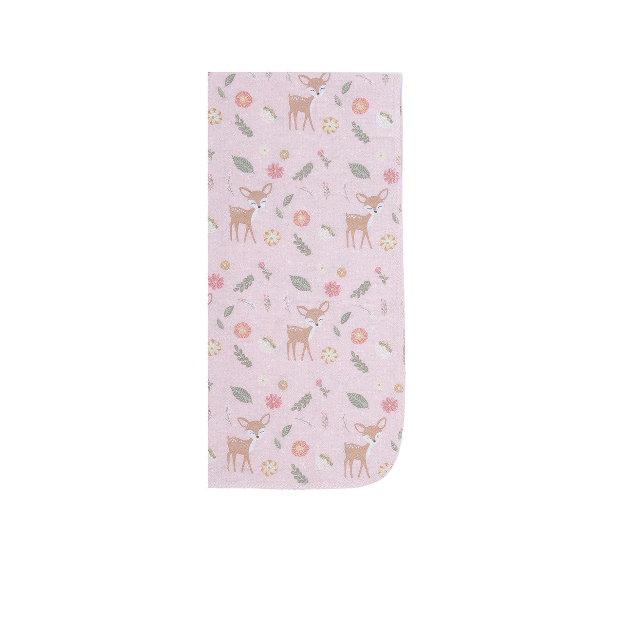 EVERYDAY KIDS 12 Pack Burp Cloths - Woodland/Flowers/Rainbow
