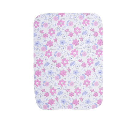 EVERYDAY KIDS 12 Pack Burp Cloths - Paris/Flowers/Hearts