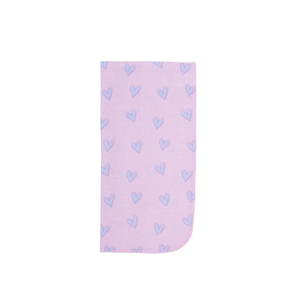 EVERYDAY KIDS 12 Pack Burp Cloths - Paris/Flowers/Hearts