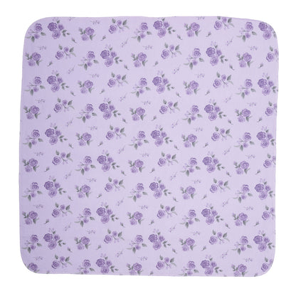 EVERYDAY KIDS 4 Pack Flannel Receiving Baby Blanket Set - Roses/Pink Diamond