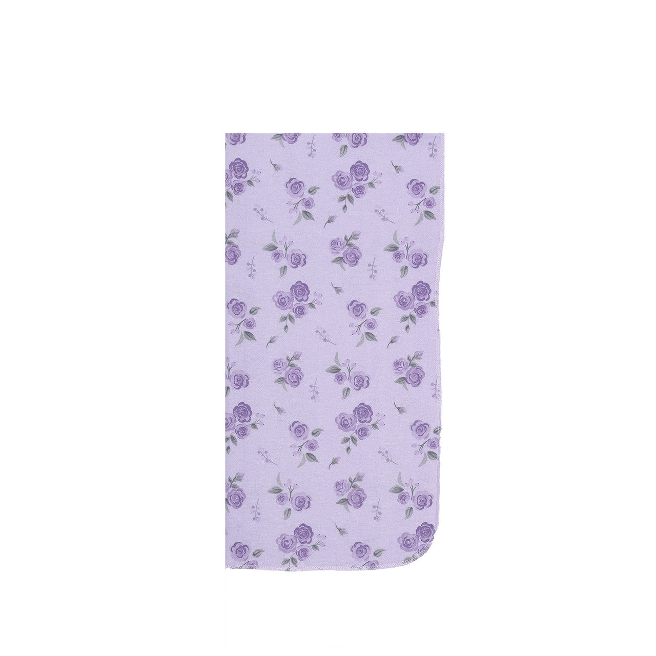 EVERYDAY KIDS 4 Pack Flannel Receiving Baby Blanket Set - Roses/Pink Diamond