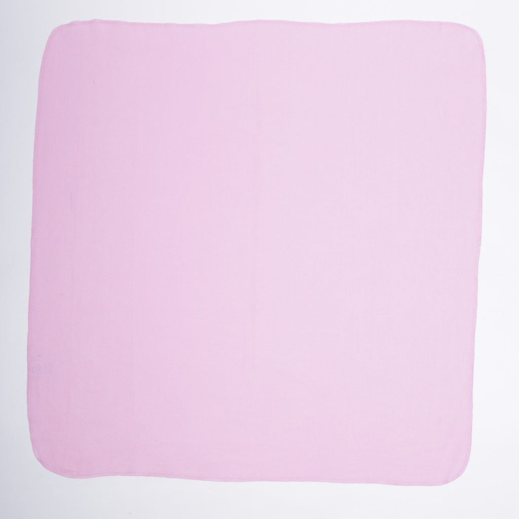 EVERYDAY KIDS 4 Pack Flannel Receiving Baby Blanket Set - Pink Flowers/Hearts