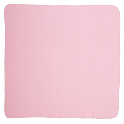 EVERYDAY KIDS 4 Pack Flannel Receiving Baby Blanket Set - Wild Flowers/Pink Dashes