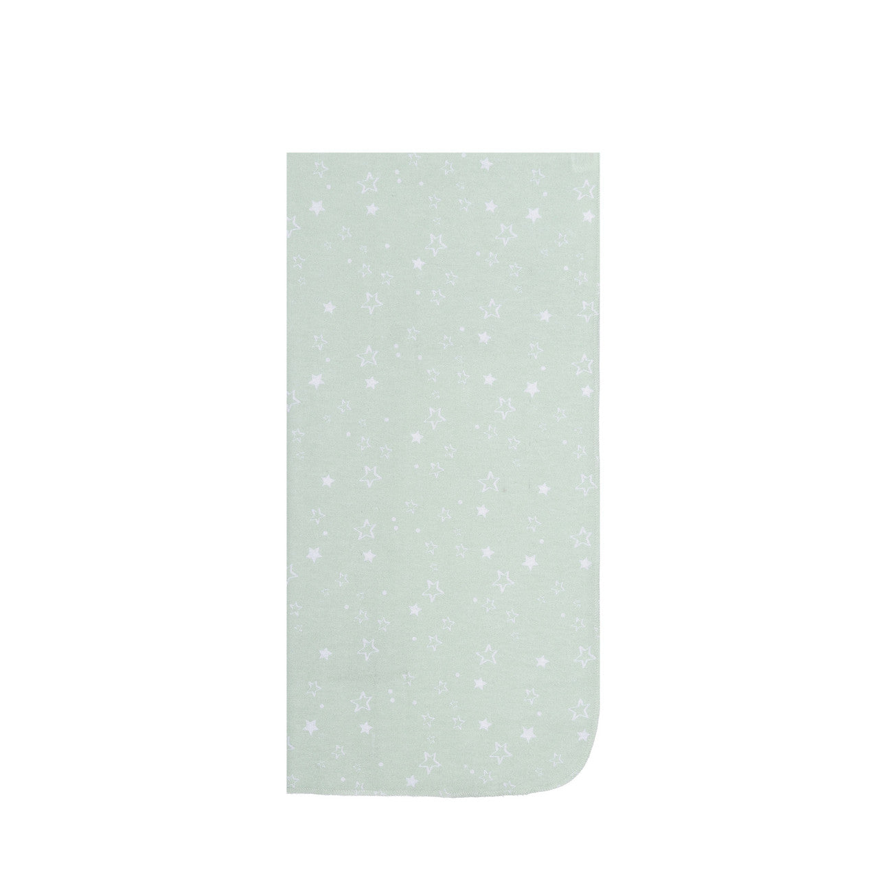 EVERYDAY KIDS 4 Pack Flannel Receiving Baby Blanket Set - Clouds/Stars