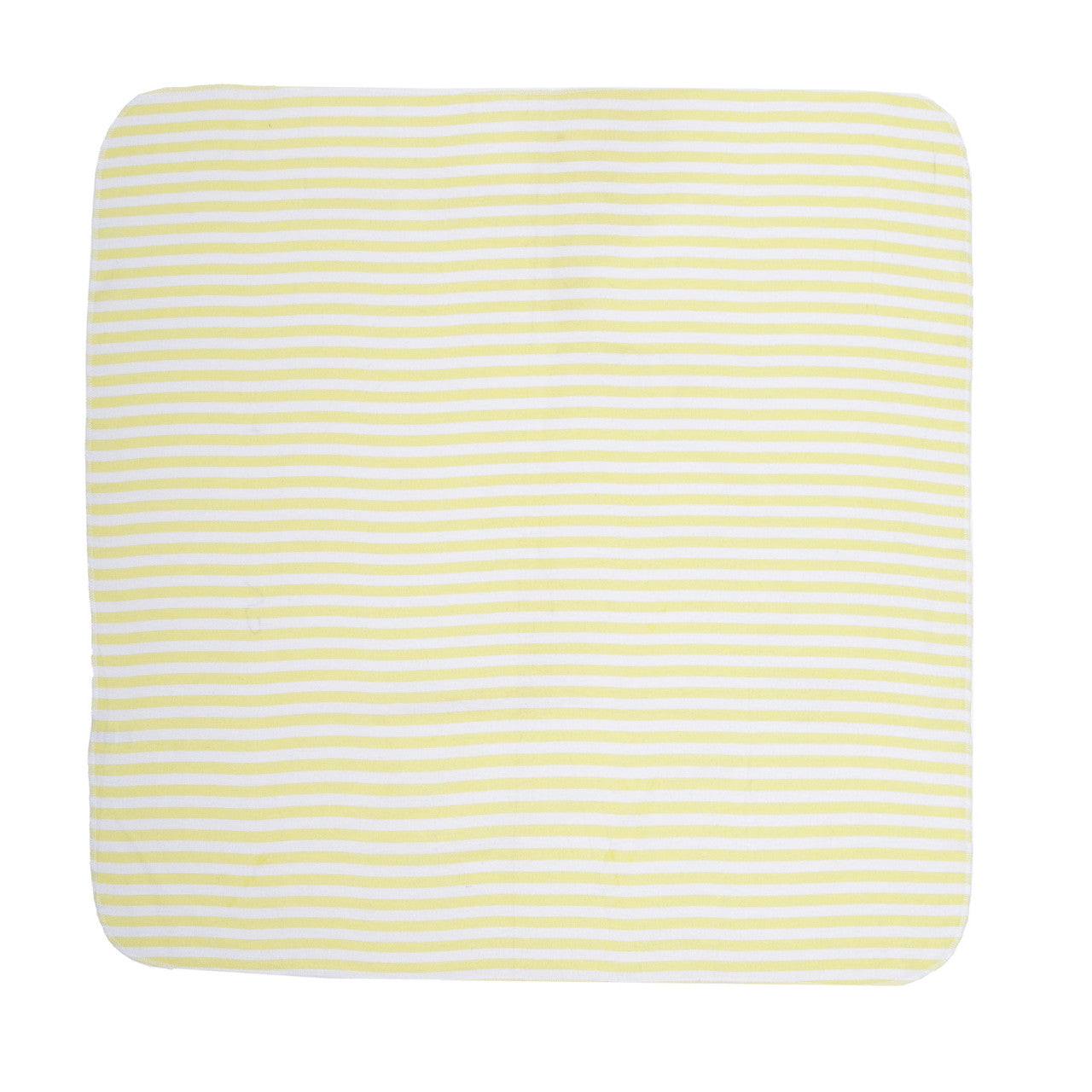 EVERYDAY KIDS 4 Pack Flannel Receiving Baby Blanket Set - Sun/Yellow Stripes