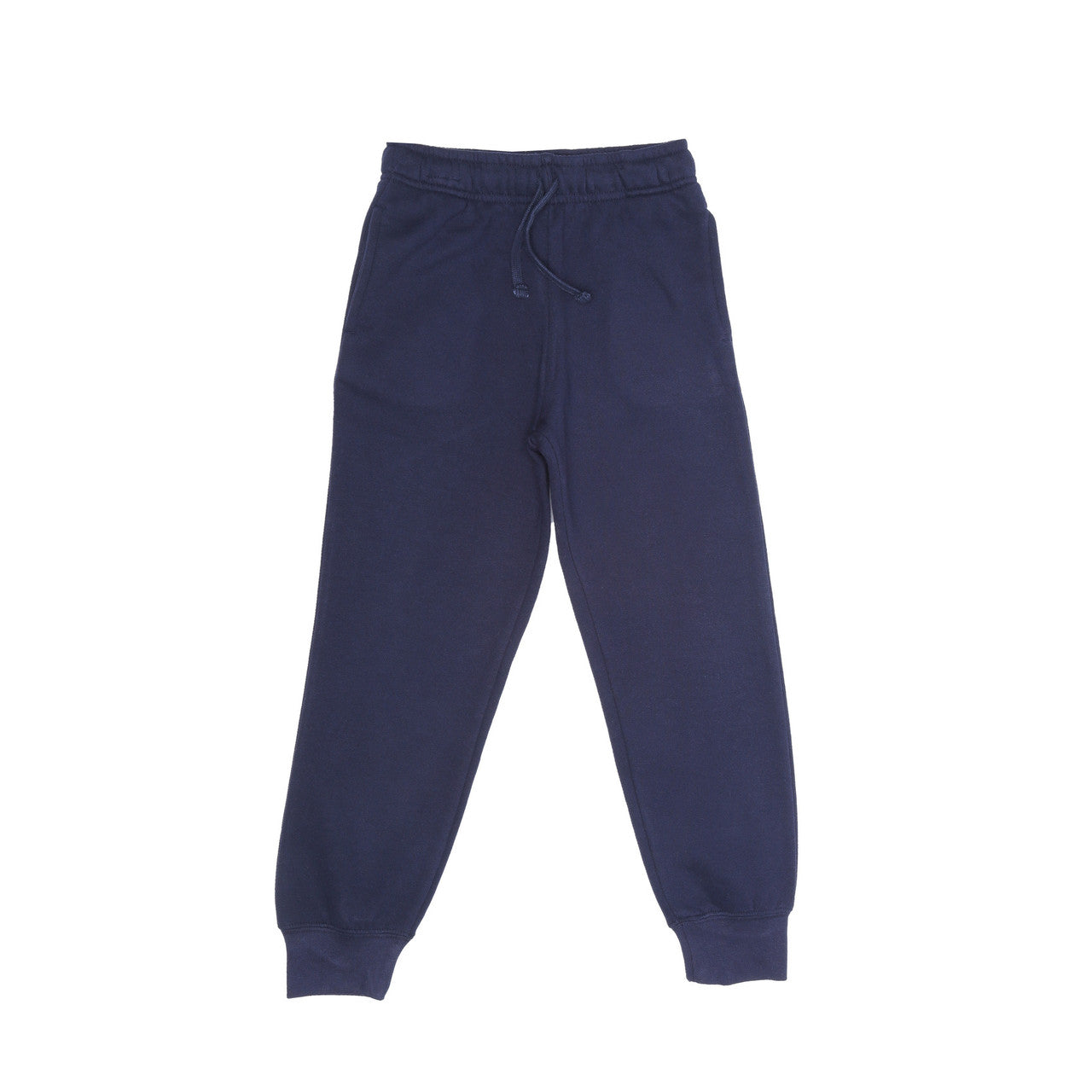 EVERYDAY KIDS Girls’ Navy Blue Cotton Fleece Sweatpants