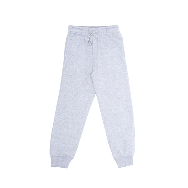 EVERYDAY KIDS Girls’ Heather Gray Cotton Fleece Sweatpants