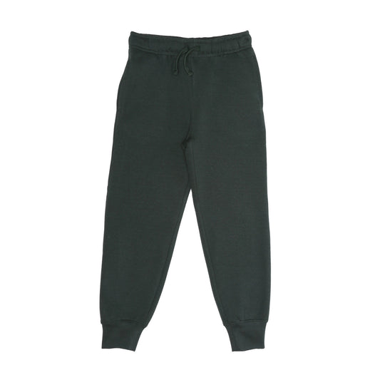 EVERYDAY KIDS Girls’ Green Cotton Fleece Sweatpants