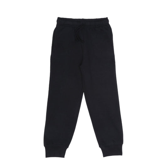 EVERYDAY KIDS Girls’ Black Cotton Fleece Sweatpants