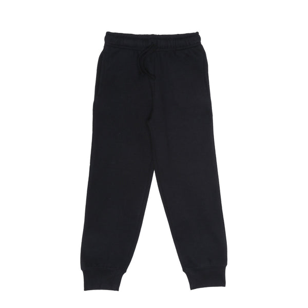 EVERYDAY KIDS Girls’ Black Cotton Fleece Sweatpants