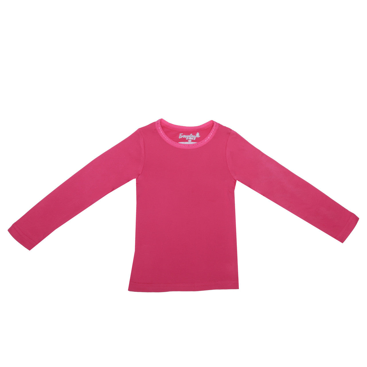 EVERYDAY KIDS Girls Pink Thermal Top and Bottom Underwear Set